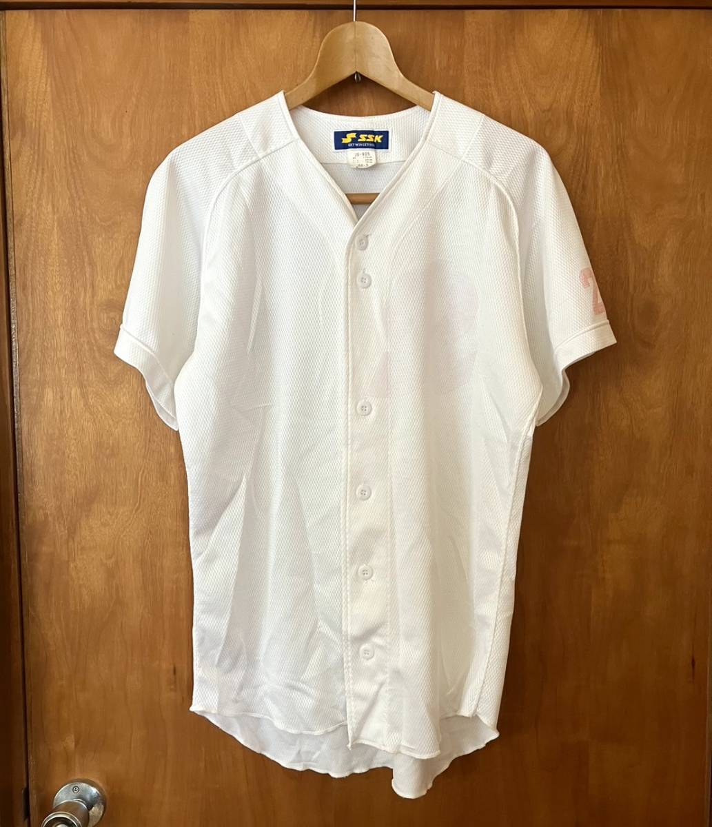 野球 ユニフォームシャツ SSK サイズ:M拍卖