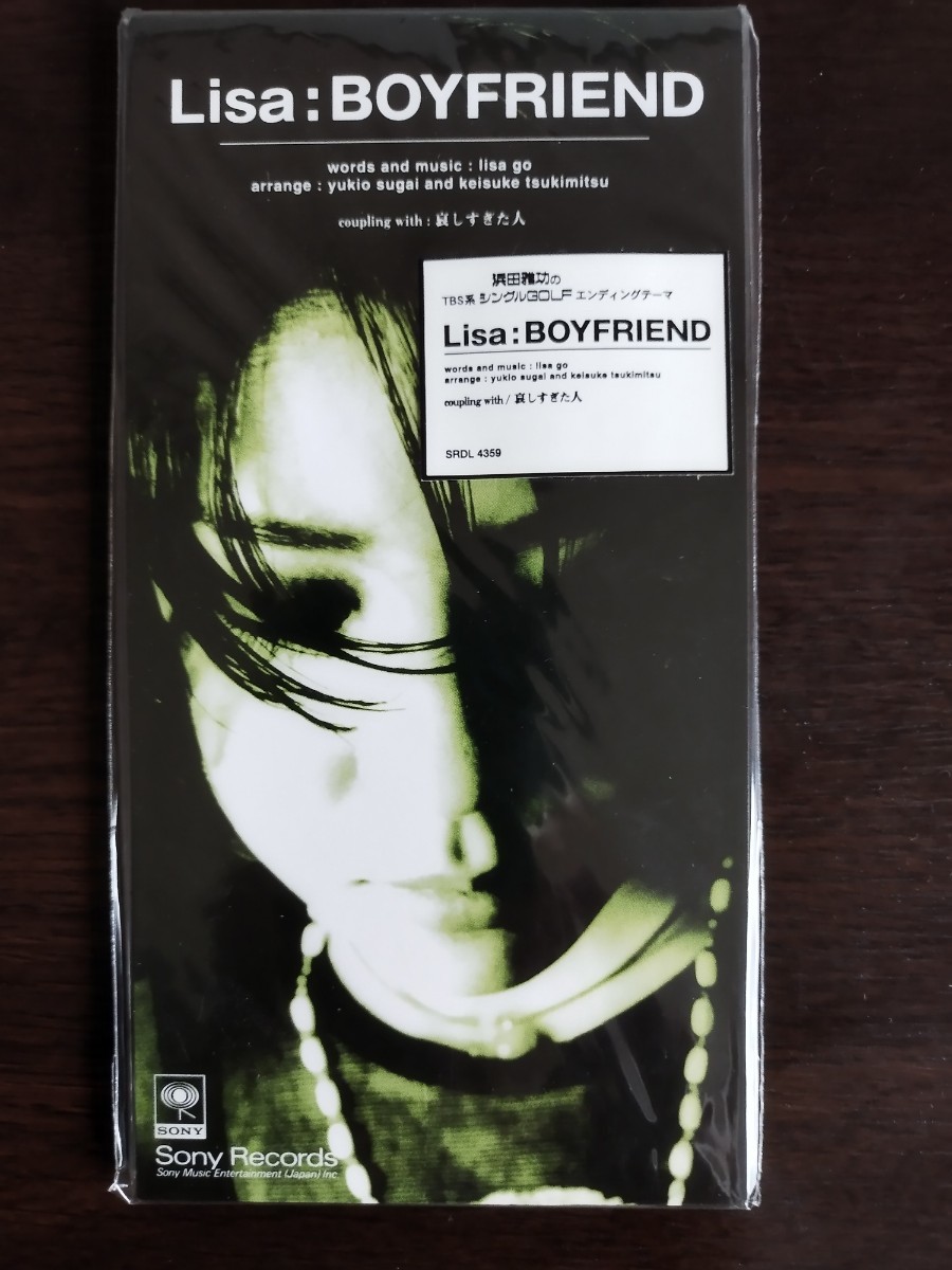 Lisa/BOYFRIEND、哀しすぎた人、BOYFRIEND-オリジナルカラオケ 全3曲 シール帯付 8cmCD拍卖