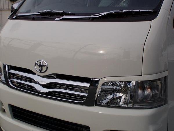 ▼ ハイエース 200系 コーナーパネルカバー 塗装済み カバータイプ S-GL DX ワゴンGL グランドキャビン 1型2型3型4型5型6型7型拍卖