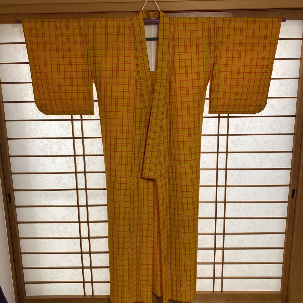 アンティーク着物 女性用着物 身丈約156cm裄約56cm 着物 単衣 和服 和装 裏地汚れ有りジャンク品着物 古布リメイク拍卖
