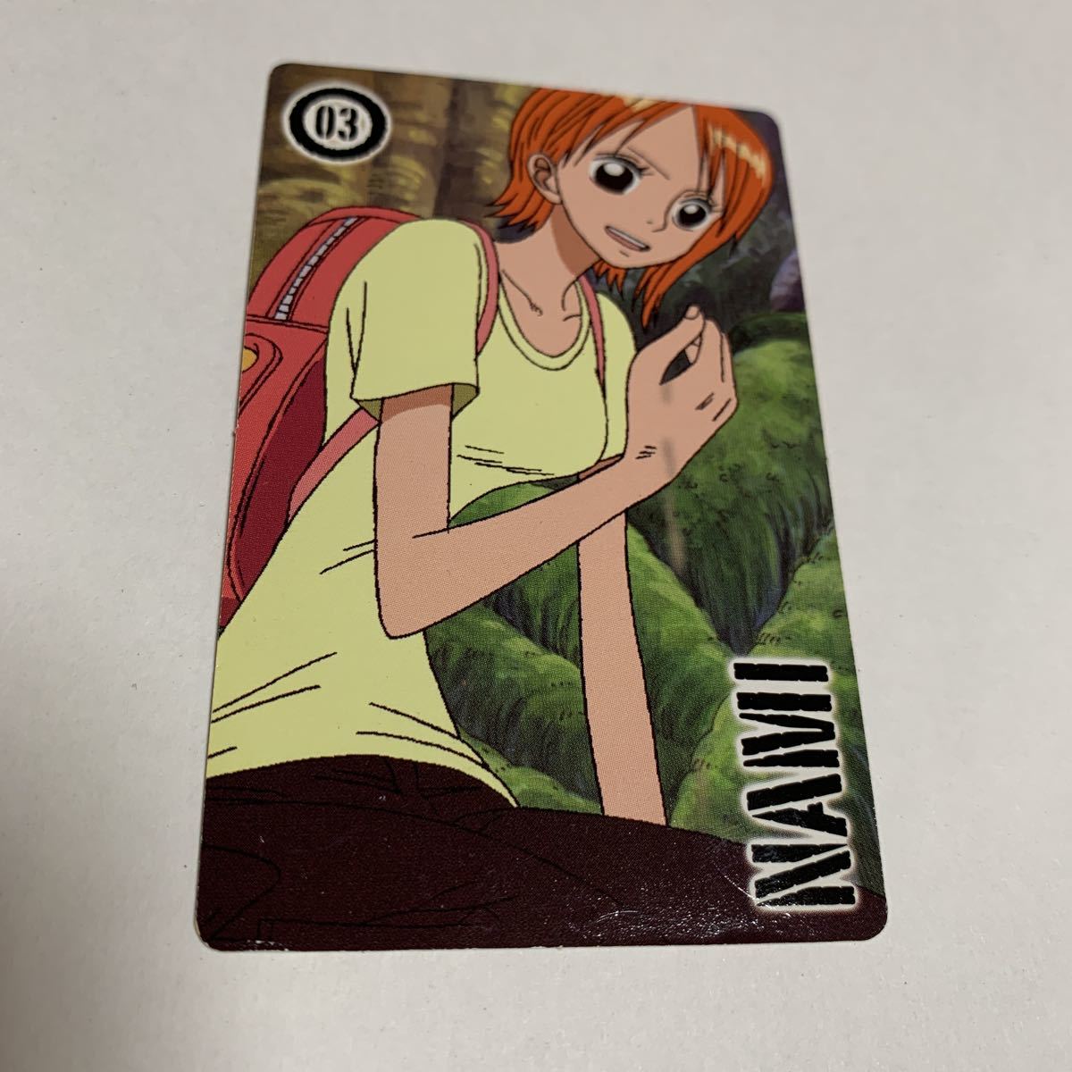 トップ ワンピース カードガム 03 ナミ ONE PIECE レア 希少 美品 送料無料拍卖