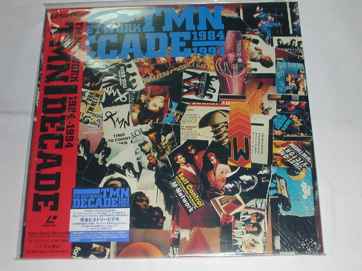 (LD:レーザーディスク)TMN/DECADE TM NET WORK 1984-1994【中古】拍卖