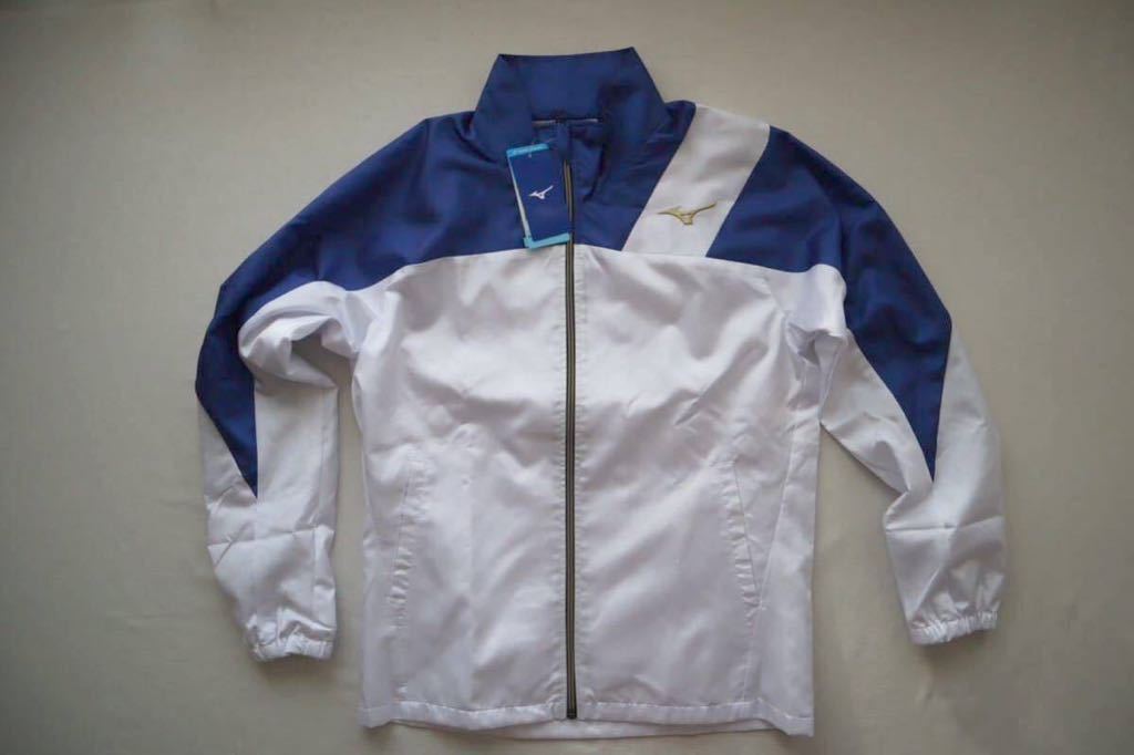 【新品】ミズノ(MIZUNO)(メンズ)ウインドブレーカーシャツ 32JE858101 メンズS拍卖