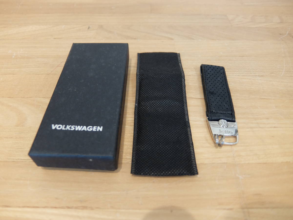VW フォルクスワーゲン ジェッタ レザーキーホルダー 未使用品拍卖