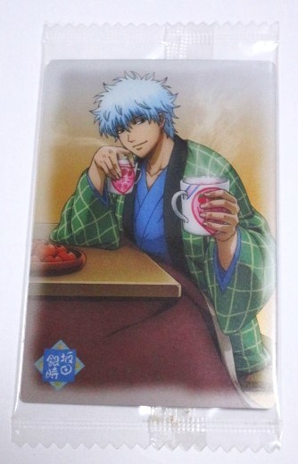 銀魂 カードウエハース 2 坂田銀時 No.01 描き下ろし 冬 コタツ いちご牛乳 第275話 内袋未開封拍卖