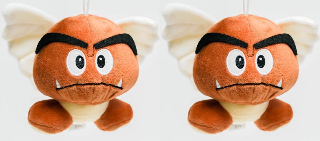 クリボー ぬいぐるみ ハネクリボー マリオ クッパ 20cm2個【紙袋付】拍卖