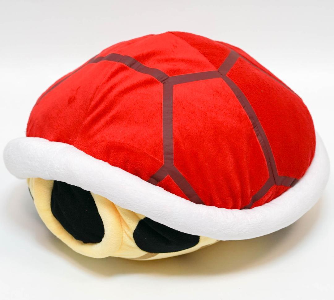 甲羅 ぬいぐるみ ノコノコ マリオ クッパ 赤 レッド 35cm【紙袋付】拍卖