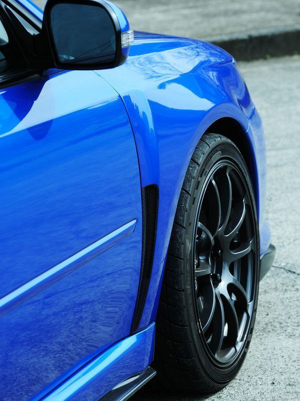 06-09 レガシィ BL BP DA-STYLEワイドフロントフェンダー( FRP )+ダクト(カーボン)拍卖