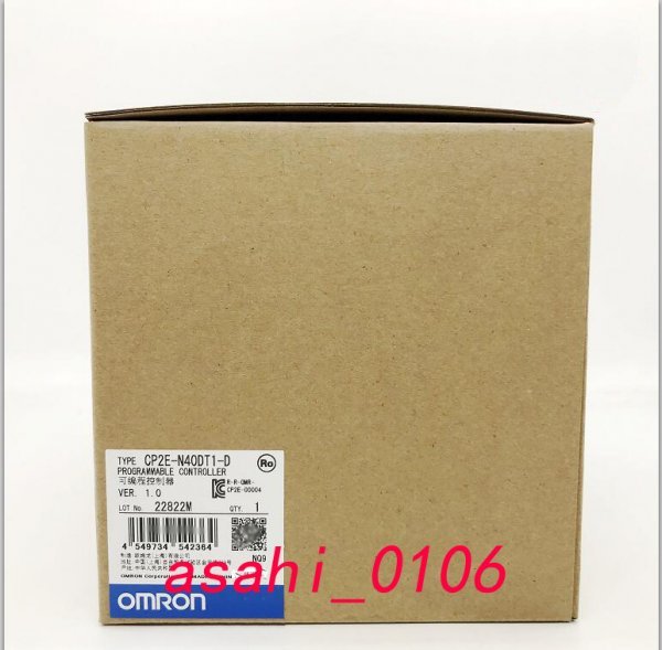 新品 OMRON/オムロン CP2E-N40DT1-D プログラマブルコントローラ拍卖