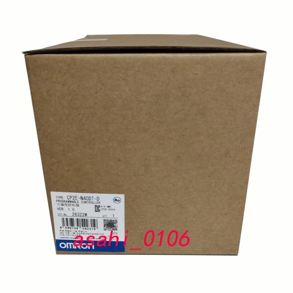 新品 OMRON/オムロン CP2E-N40DT-D プログラマブルコントローラ拍卖