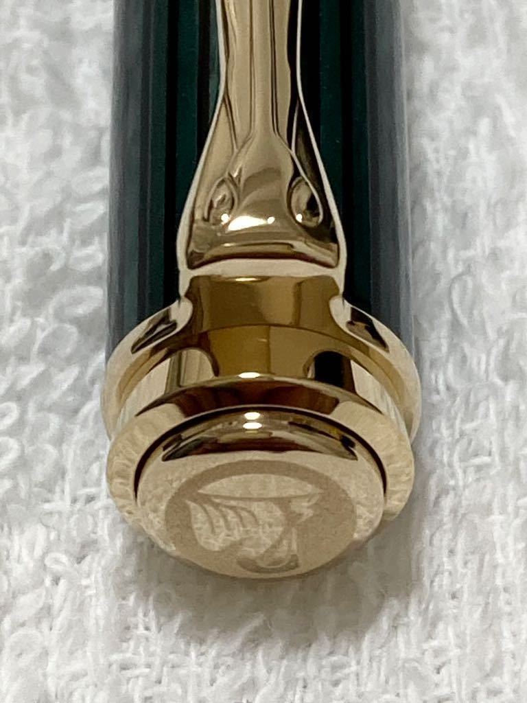 J122 ペリカン スーベレーン ボールペン K600 緑縞 箱保付拍卖