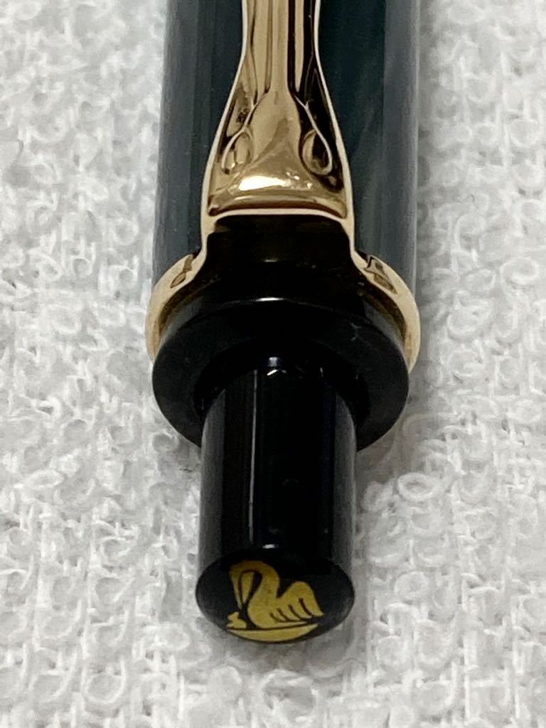 K866 ペリカン ボールペン クラシック200 マーブルグリーン 箱保付拍卖