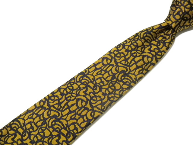 ◆MP di MASSIMO PIOMBO/マッシモピオンボ◆伊製 ジオメトリック シルクネクタイ/2.1万拍卖