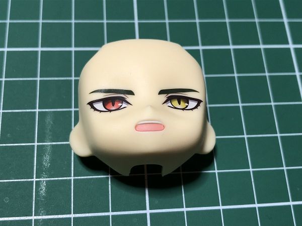 ねんどろいど パーツ 刀剣乱舞 にっかり青江 顔 表情 戦闘顔/叫び顔拍卖