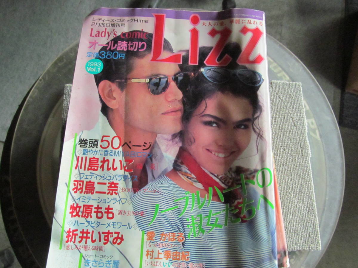【USED・レトロ大人のレディコミ】 Lizz リズ 大人の愛華麗に乱れる 1993年2月 ノーブルハートの淑女たちへ スコラ拍卖