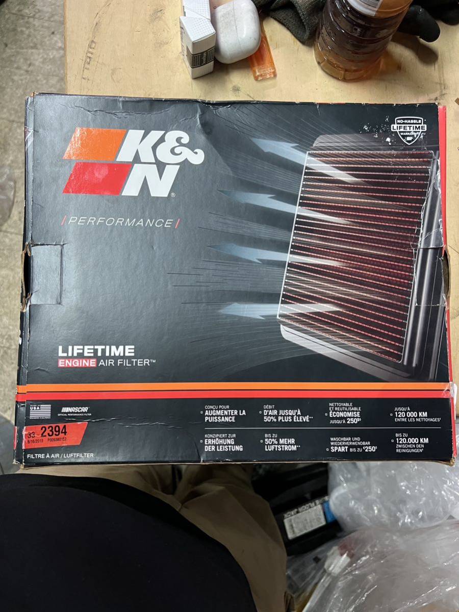 未使用品!K&N エアークリーナー シボレー トラーバス送料無料!拍卖