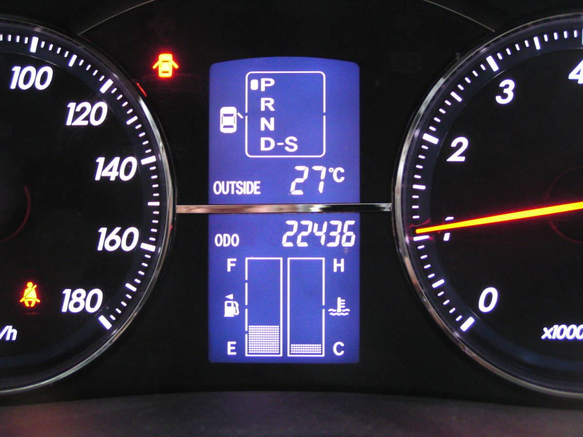 22436km マークX GRX120 スピードメーター拍卖