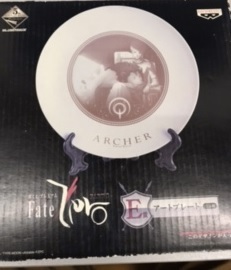 【中古】一番くじプレミアム Fate/Zero PART2 E賞 アートプレート アーチャー w4【中古玩具】拍卖