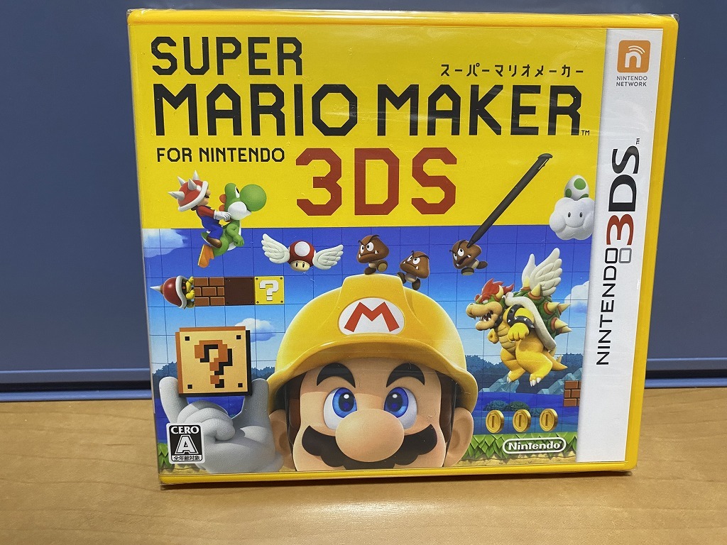 3DS スーパーマリオメーカー3DS 新品未開封拍卖