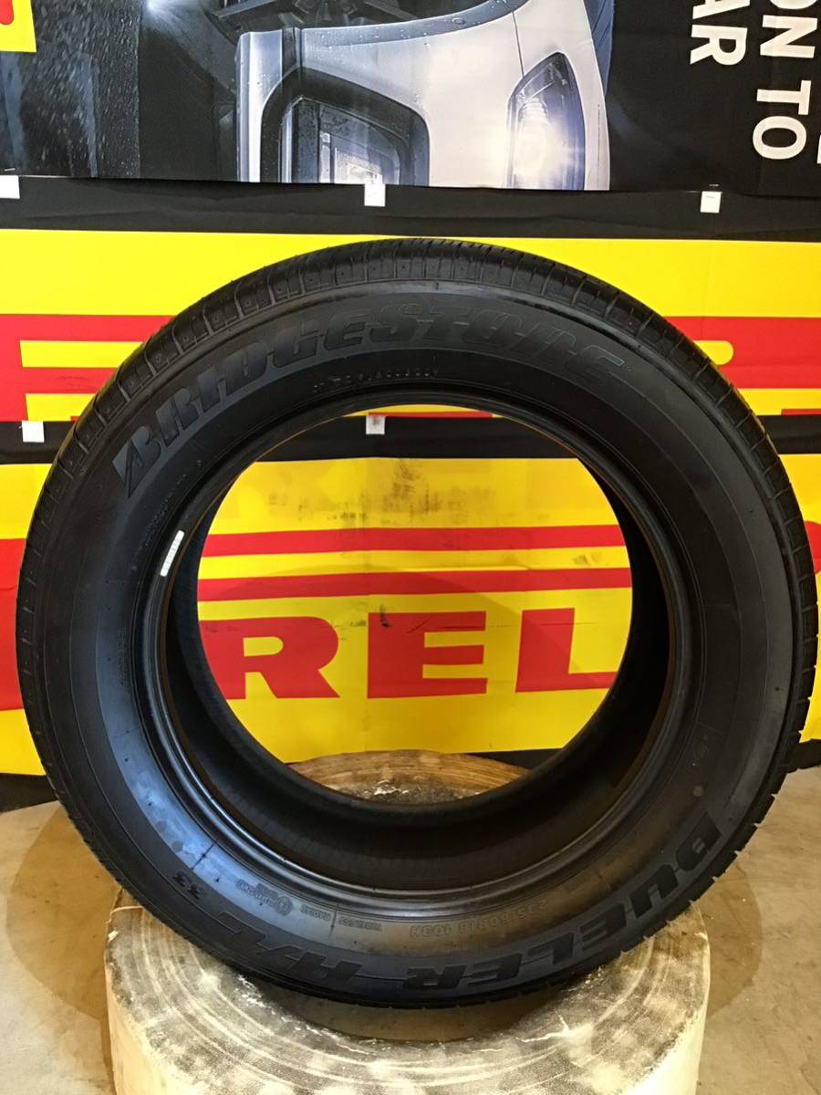 BRIDGESTONE ブリヂストン デューラー DUELER H/L 235/60R18 103H 2020年製造 ツブ付バリ溝中古品1本拍卖