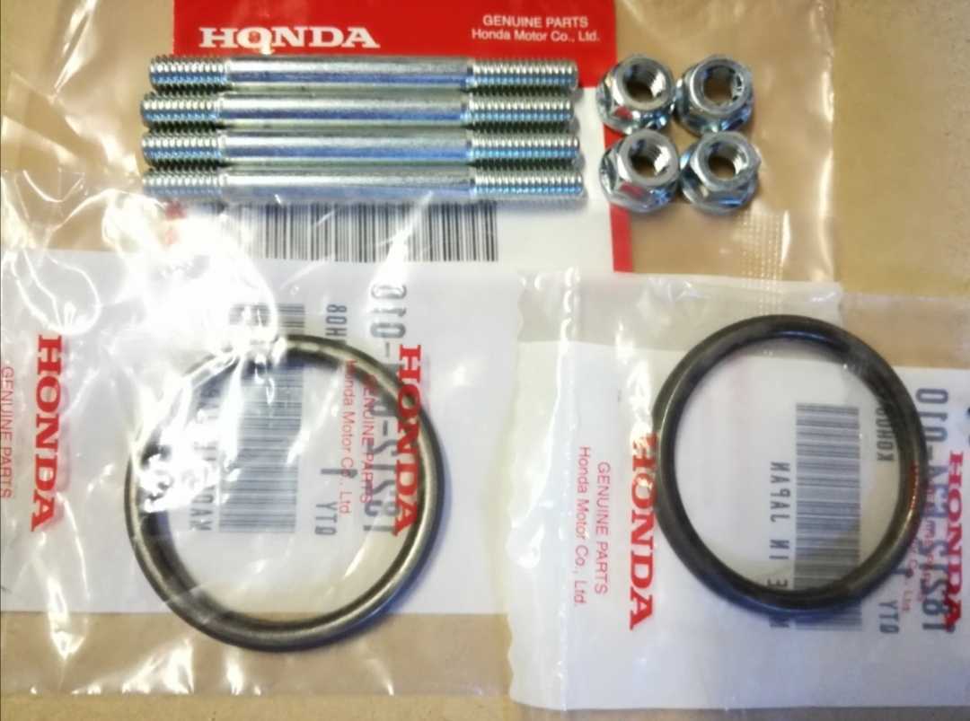 ペイペイ HONDA CB400T CB250T CB250N ホークⅡ CB400N マフラー スタット ボルト ナット ガスケット 純正 CB400D CM250T CM400T拍卖