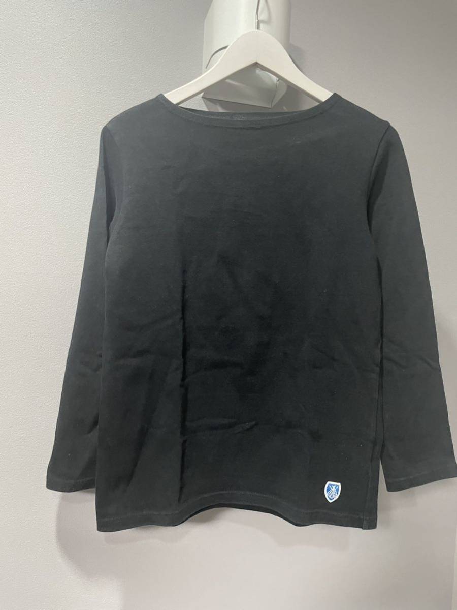 オーシバルORCIVAL長袖トップス黒ブラックロゴレディースメンズ可拍卖