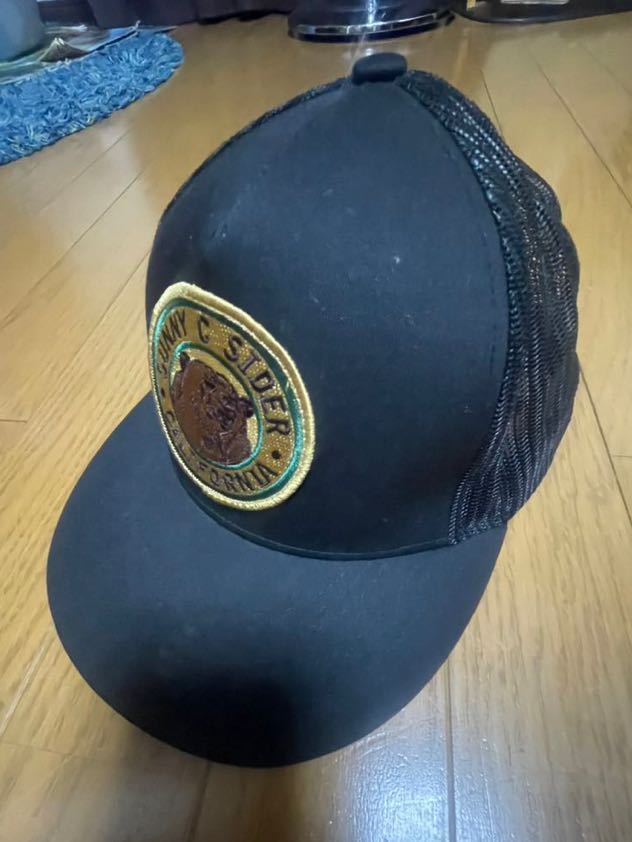 SUNNY C SIDER サニーシーサイダー キャップ ブラック 黒 ベアー拍卖