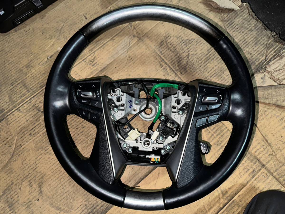 アルファード 30 後期 ハンドル ヒーター付き 45100-30B31-C6 AGH30W AGH35 GGH30 GGH35拍卖