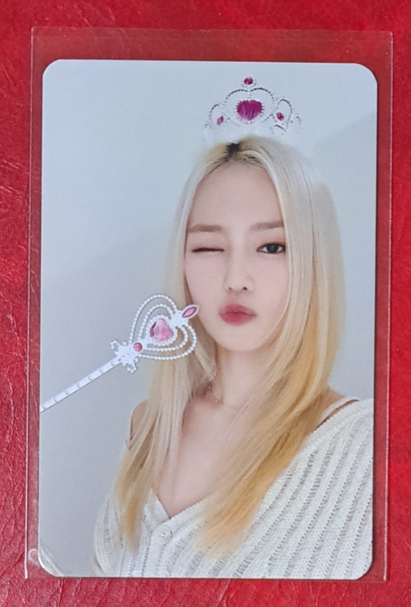 イェウン THE BEGINNING MAKESTAR 特典トレカ Part.2 プリンセスver. B 即決 Yeeun フォトカード ヨントン限定 CHERRY COKE TOK拍卖