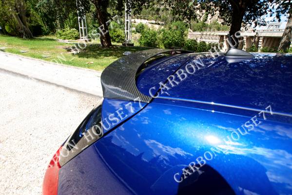 ★BMW E87 カーボン リア ルーフ エンド スポイラー P型《貼付タイプ》☆拍卖