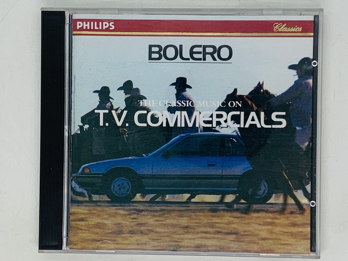 即決CD THE CLASSIC MUSIC ON T.V. COMMERCIALS / BOLERO / PHILIPS P01拍卖