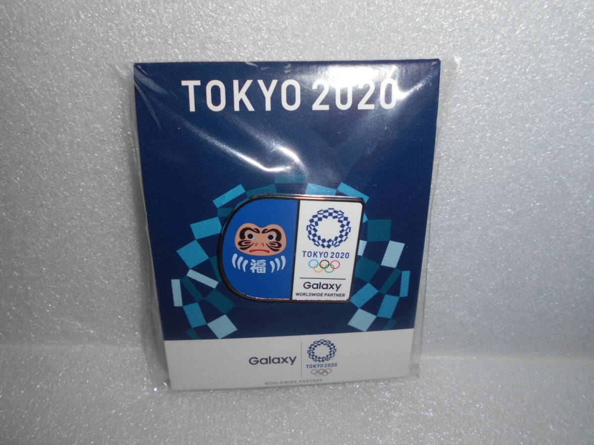 東京オリンピック TOKYO 2020 Galax ギャラクシー ピンバッジ 1個 縁起だるま拍卖