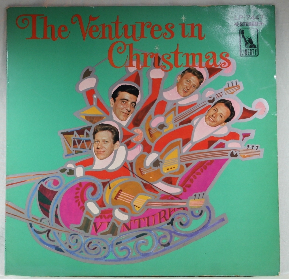 中古LP The Ventures In Christmas / イン・クリスマス VENTURES / ベンチャーズ拍卖