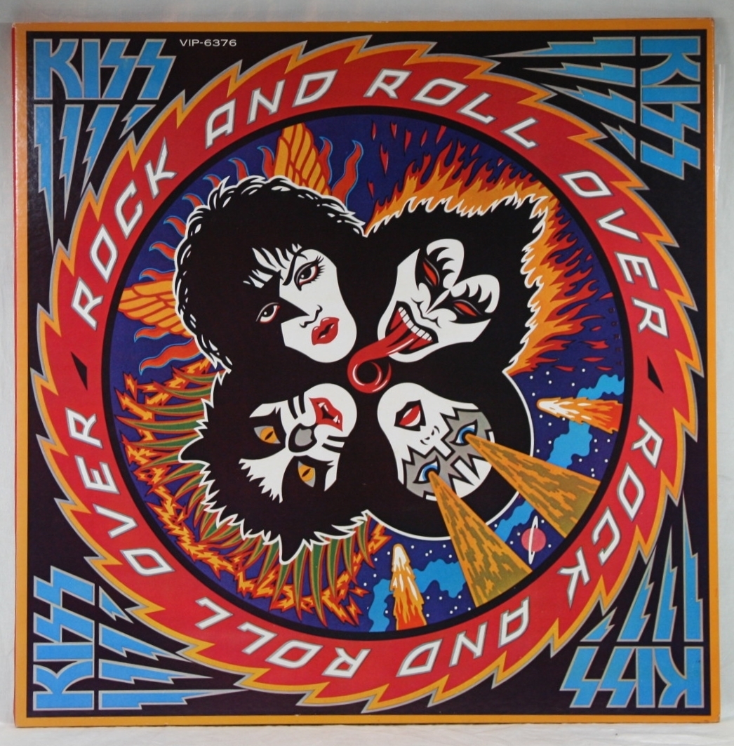 中古LP「ROCK AND ROLL OVER / 地獄のロック・ファイアー」KISS / キッス拍卖