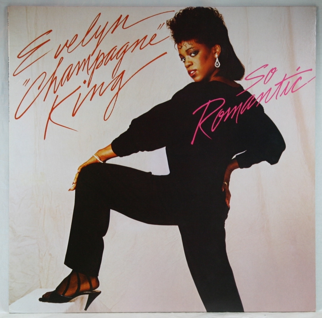 中古LP「SO ROMANTIC / ソー・ロマンチック」EVELYN CHAMPAHBE KING / イブリン・シャンペン・キング拍卖