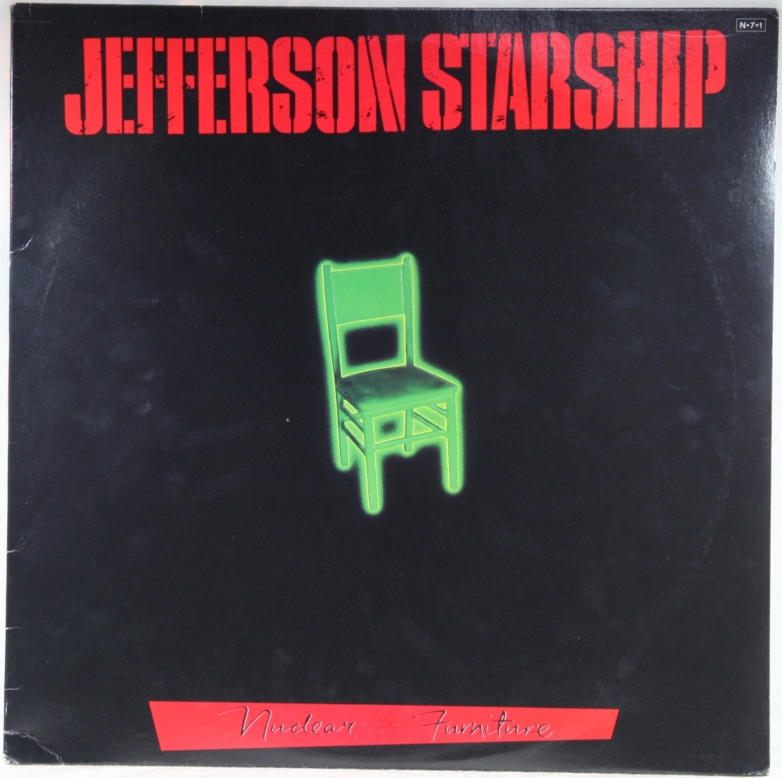 中古LP「NUCLEAR FURNITURE / ニュークリア・ファーニチャー」Jefferson Starship / ジェファーソン・スターシップ拍卖
