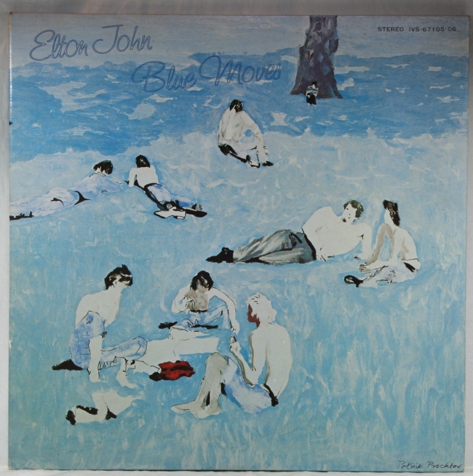 中古LP「Blue Moves / 蒼い肖像」ELTON JOHN / エルトン・ジョン拍卖