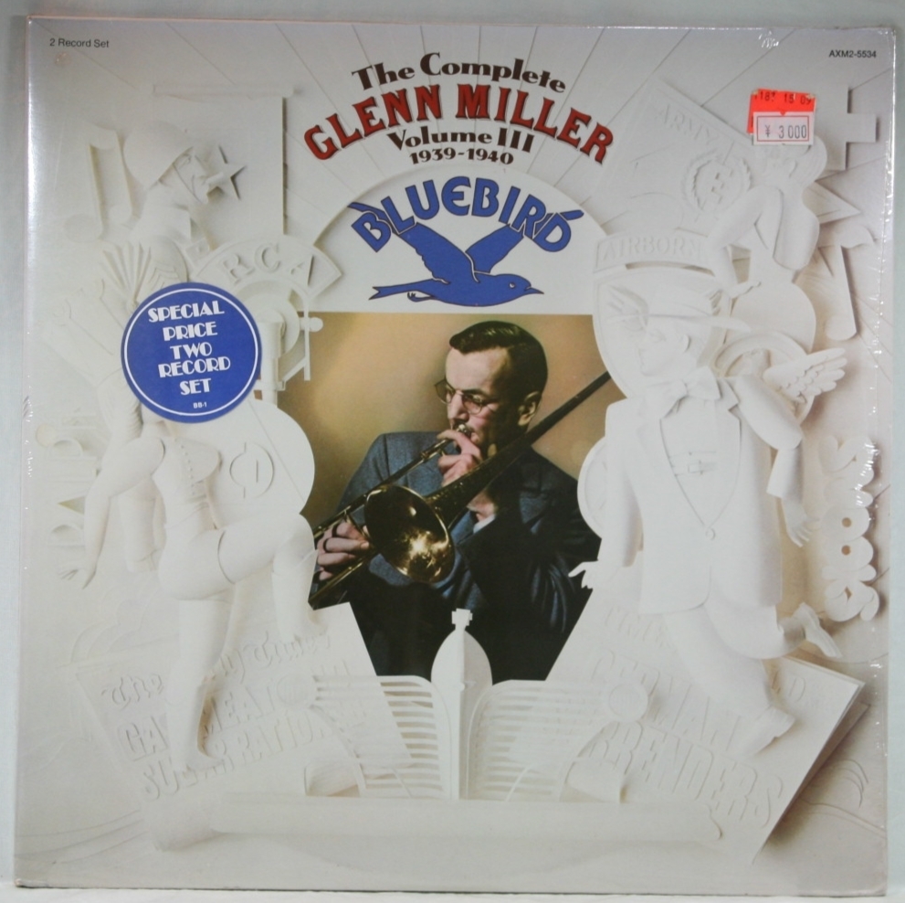 中古LP「THE COMPLETE GLENN MILLER VOL.3 / コンプリート・グレン・ミラー」 シュリンク未開封 MONO拍卖