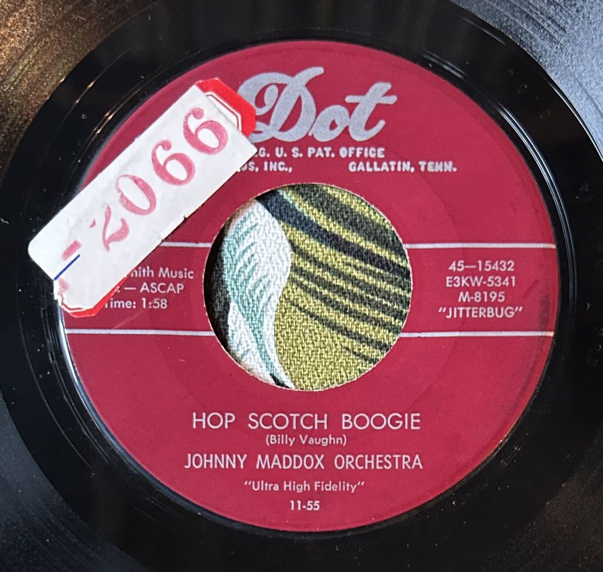Johnny Maddox Orchestra 1955 US Original 7inch Hop Scotch Boogie .. Swing Jive RNR ロカビリー拍卖