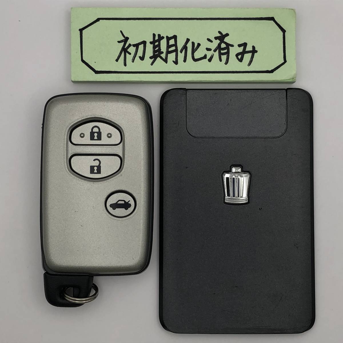 CK51 初期化済 トヨタ スマートキー カードキー クラウン 200系 271451-7490 001YUA1117 14AFN-04 登録可能 埼玉県深谷市拍卖
