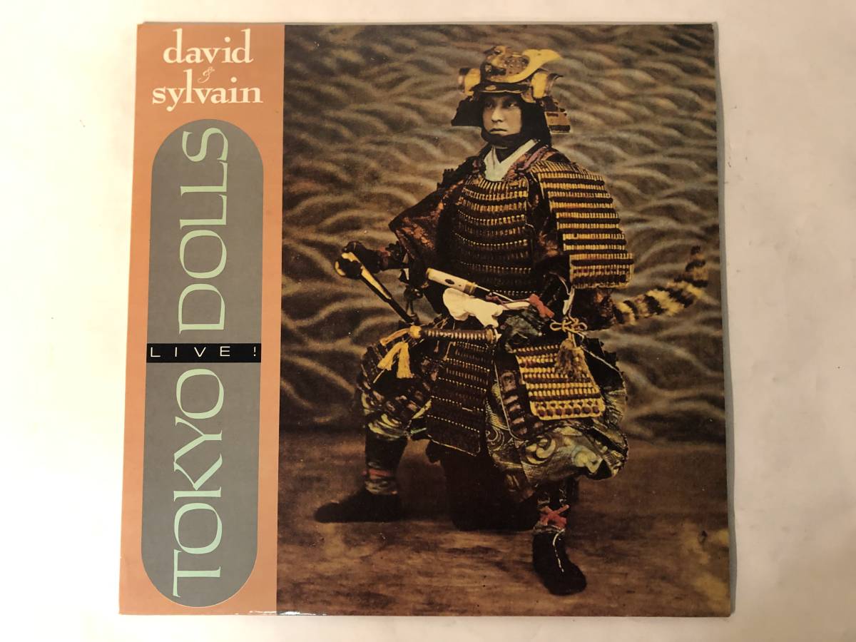 30728S 輸入盤 12inch LP★DAVID SYLVAIN/TOKYO DOLLS....LIVE!★FC 018拍卖