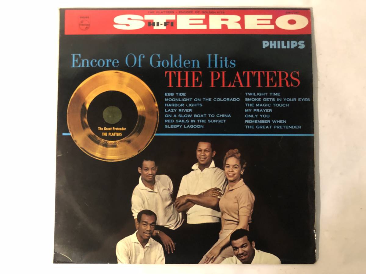 30731S 12inch LP★プラターズ/THE PLATTERS/GOLDEN PLATTERS★SM-7001拍卖