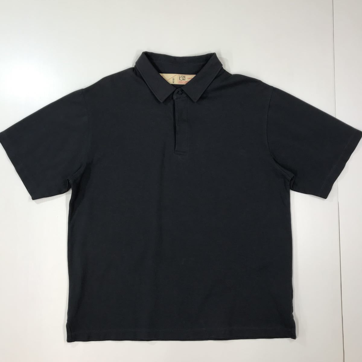 ● NANO UNIVERSE ナノユニバース 半袖ポロシャツ メンズ Lサイズ シンプル 無地 27-75a拍卖