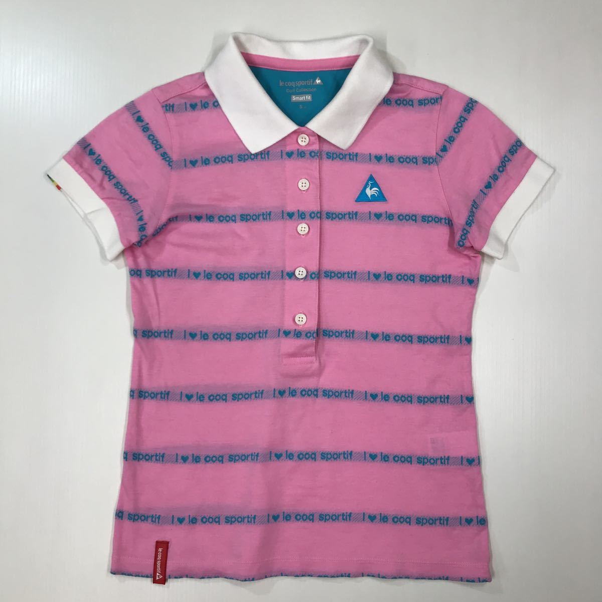 ● le coq sportif ルコック スポルティフ 半袖 ポロシャツ ゴルフ GOLF レディース Sサイズ 27-85a拍卖
