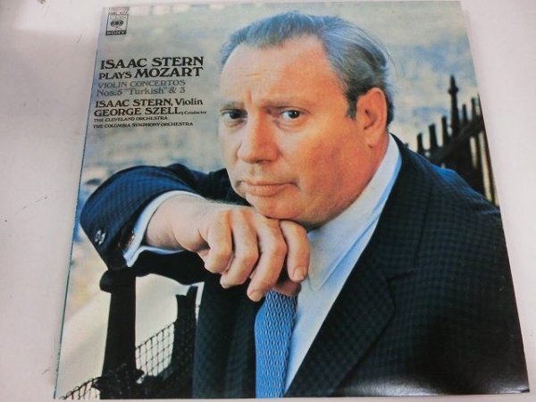 LP / スターン、セル / モーツァルト;ヴァイオリン協奏曲 第5&3番 / CBS/Sony / 20AC 1577 / 日本盤拍卖