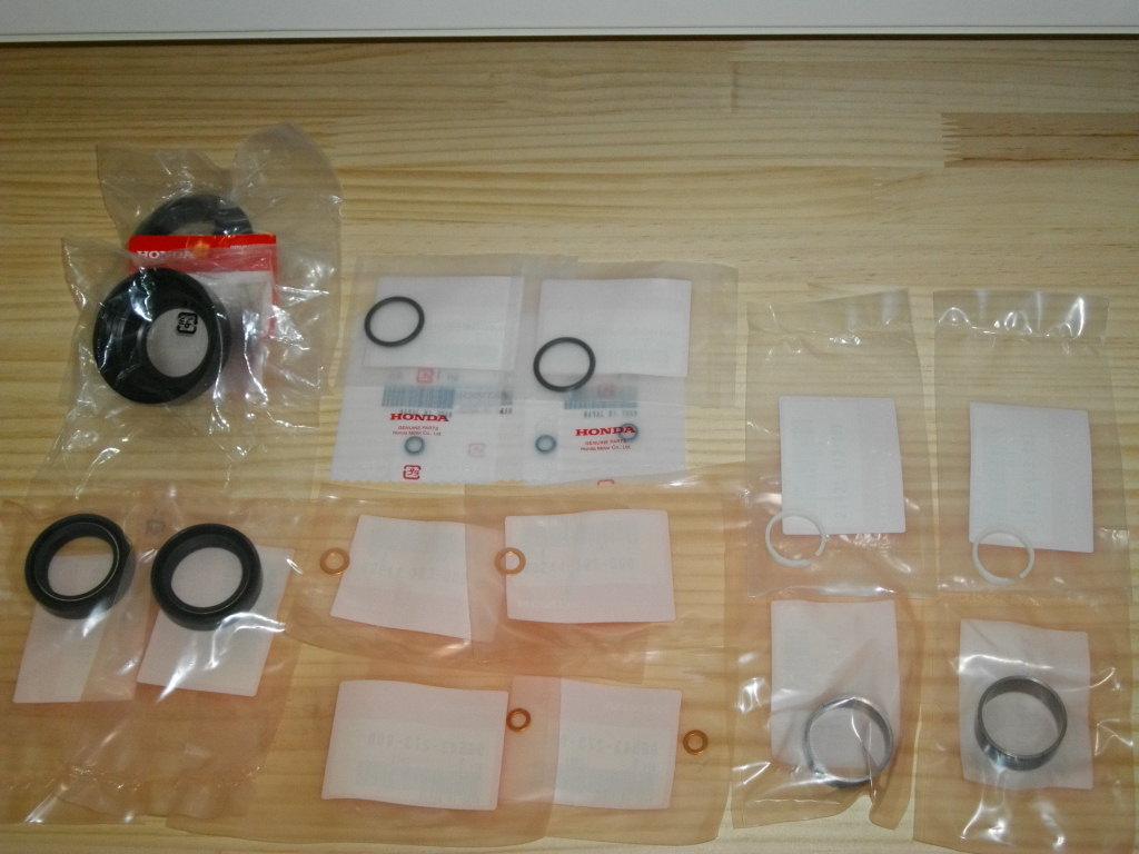 フロントフォークOHセットB RS10 CB250RSZ MC02 ホンダ 純正新品拍卖