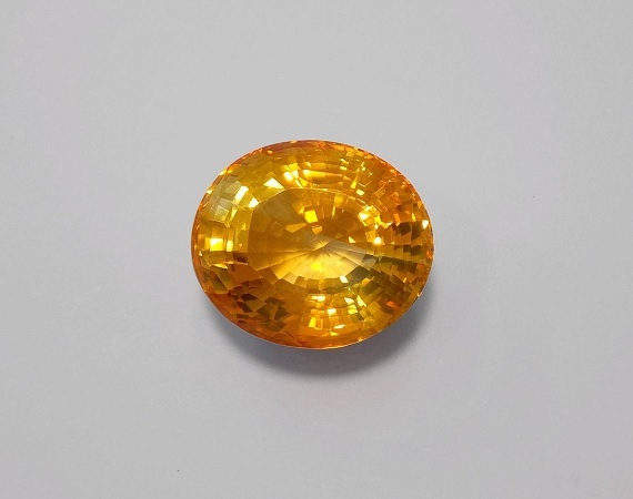 天然 シトリン (黄水晶) ルース 41.5ct 8.3g拍卖