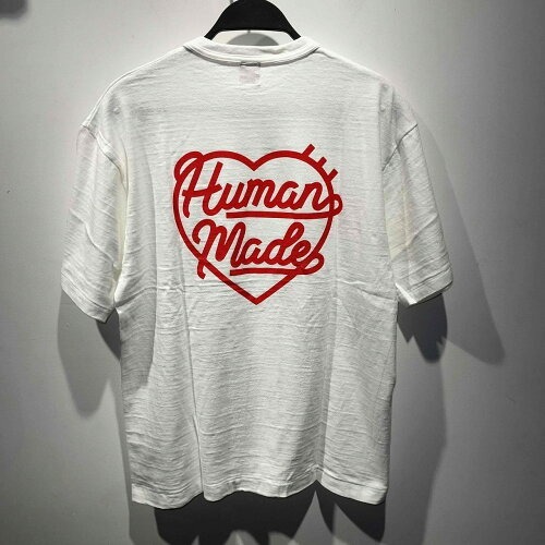 HUMAN MADE 23ss HEART BADGE T-SHIRT Size-L HM26CS002 ヒューマンメイド ハートバッジ 半袖Tシャツ拍卖