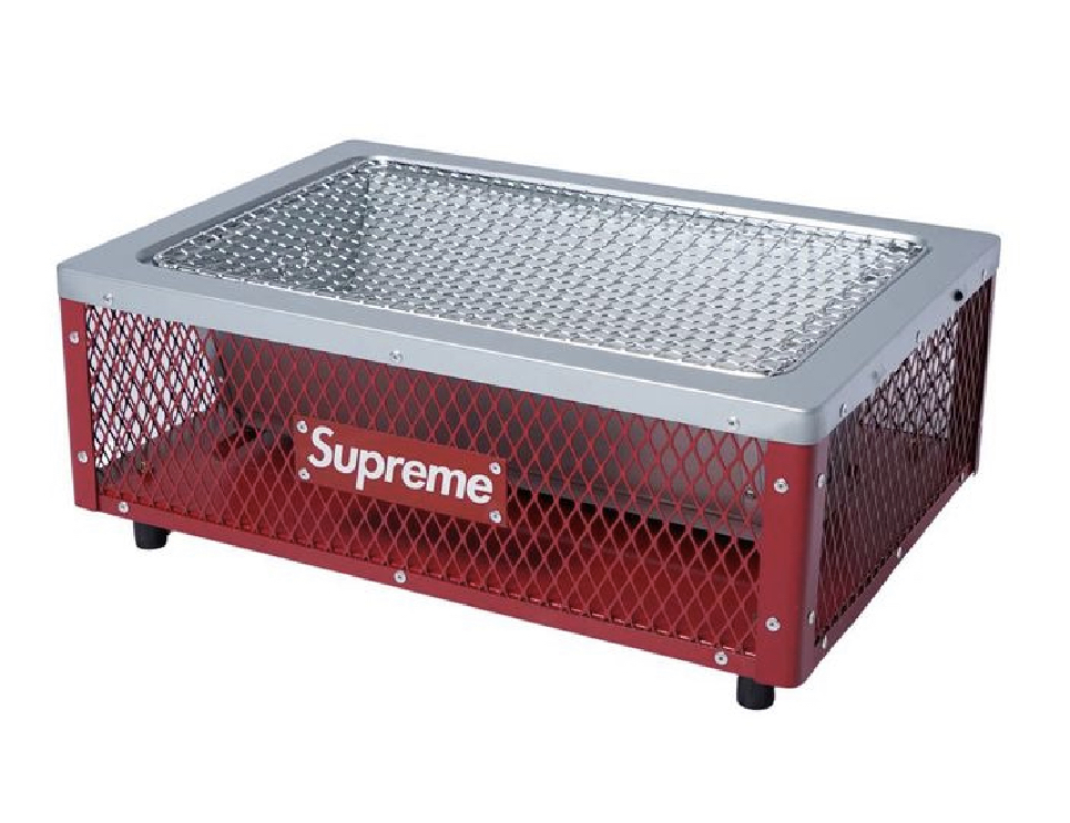 Supreme 23ss x Coleman Charcoal Grill Red シュプリーム コールマン チャコール グリル レッド拍卖