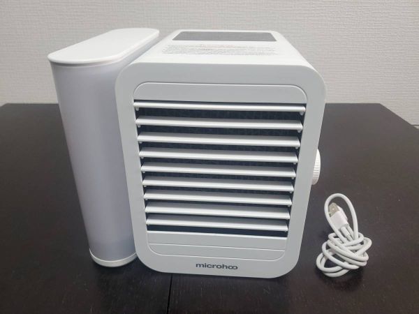 【値下】MH01R 加湿+冷風の Personal Air Cooler SNOWMAN LITE 美品 USB 卓上 小型エアコン 冷風扇 デスクトップ拍卖